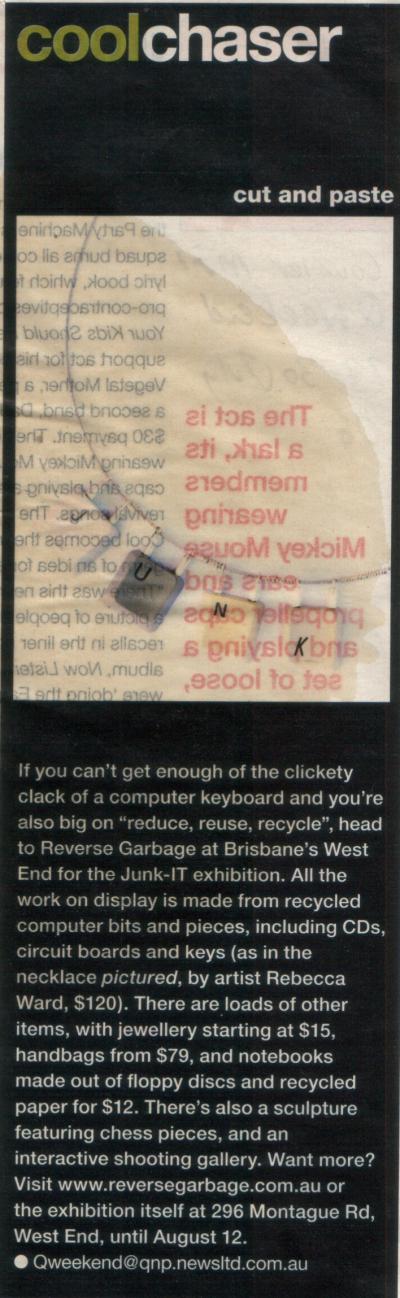 Cut And Paste, The Courier Mail 